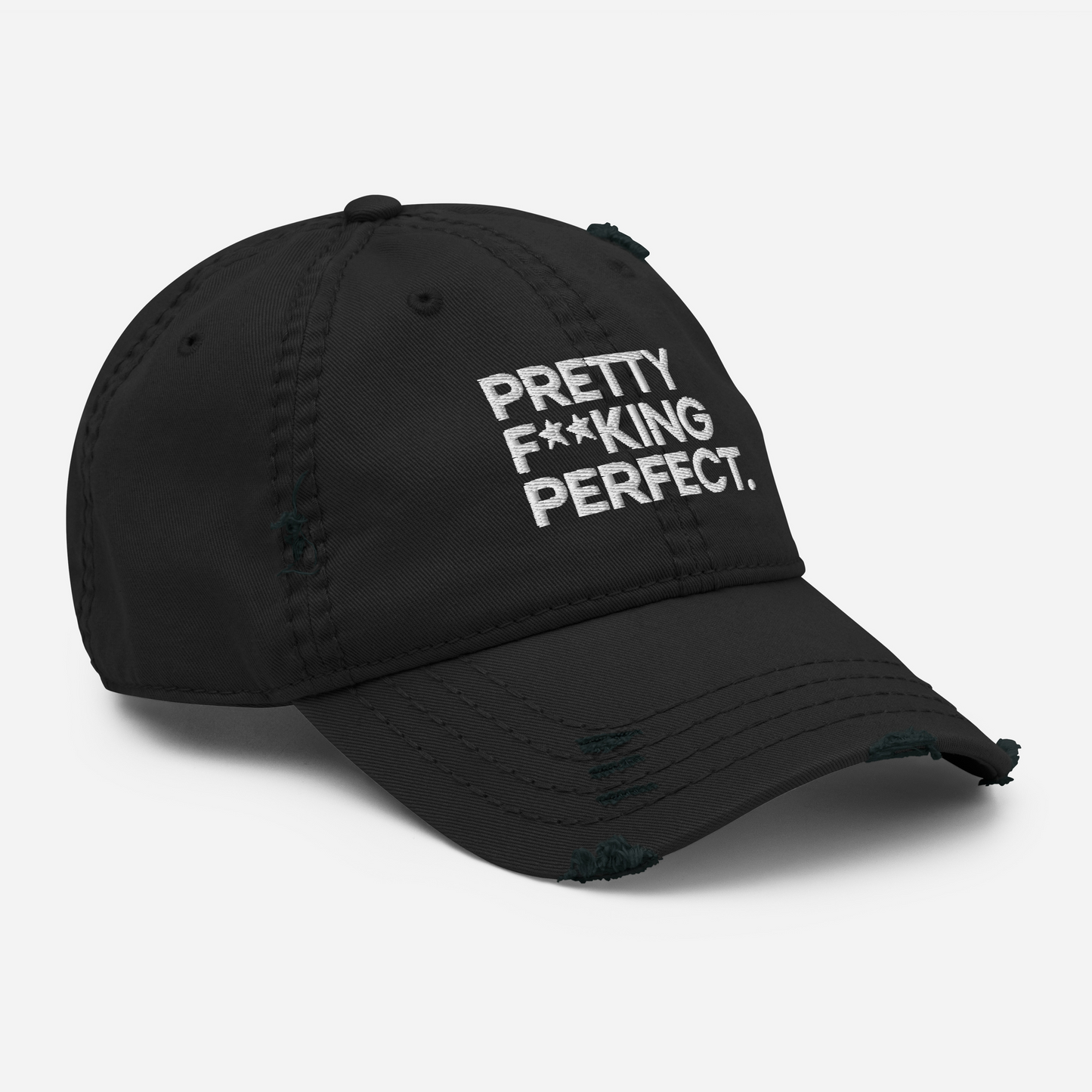 F**KING PERFECT DISTRESSED HAT