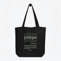 peaceful day eco tote